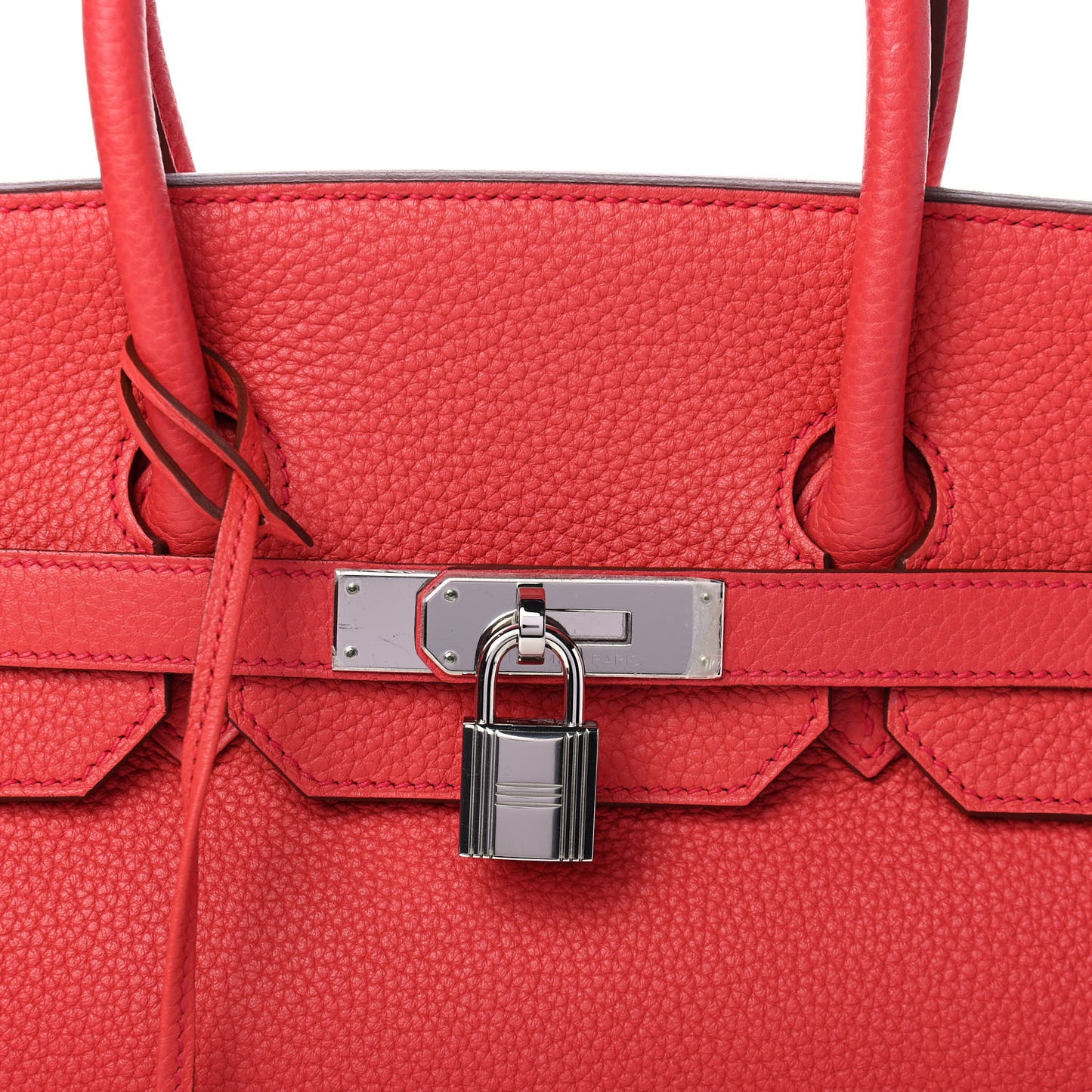 Taurillon Clemence Birkin 35 Rose Jaipur
