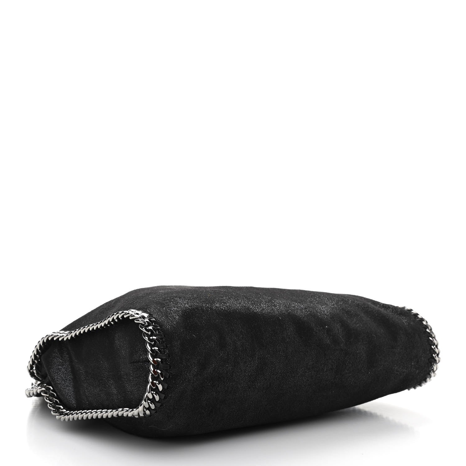 Stella McCartney Shaggy Deer Falabella Fold Over Tote Black 4 of 9
