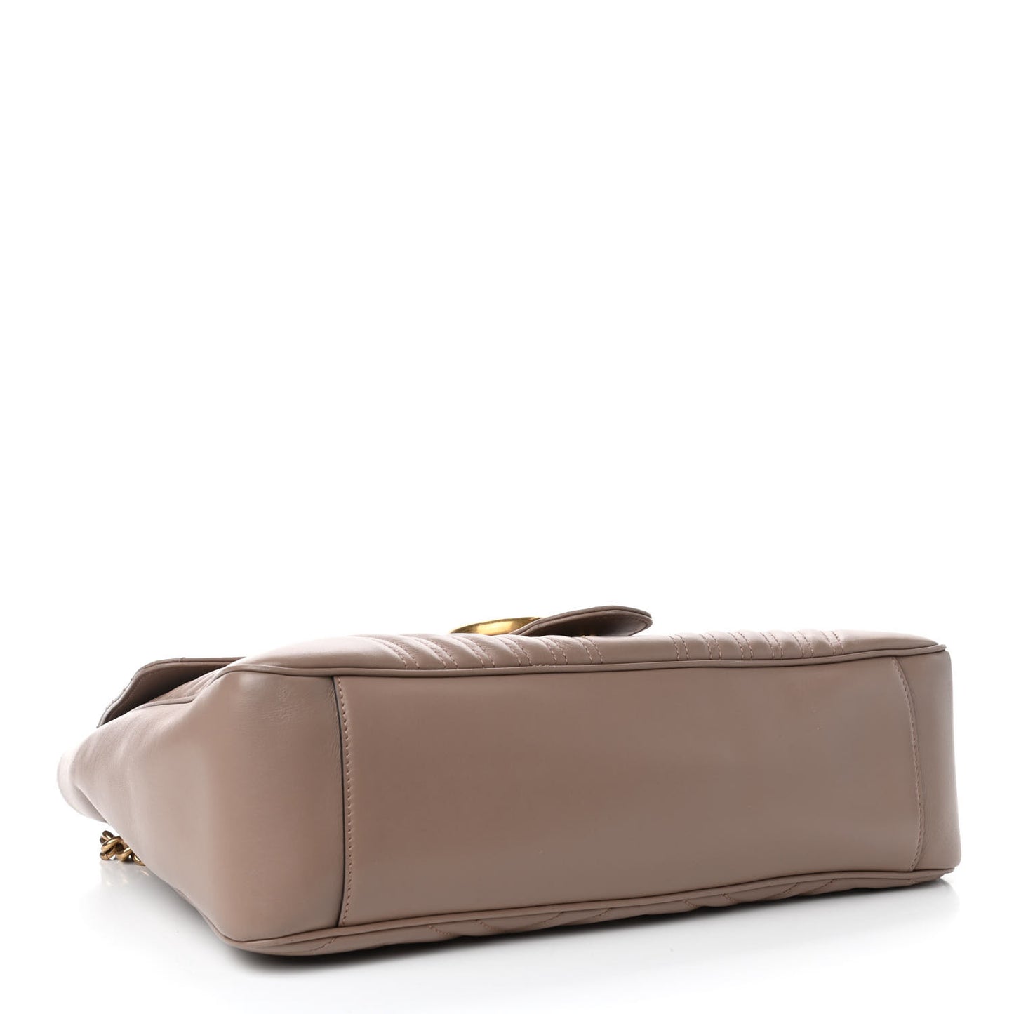 Calfskin Matelasse Large GG Marmont Shoulder Bag Porcelain Rose