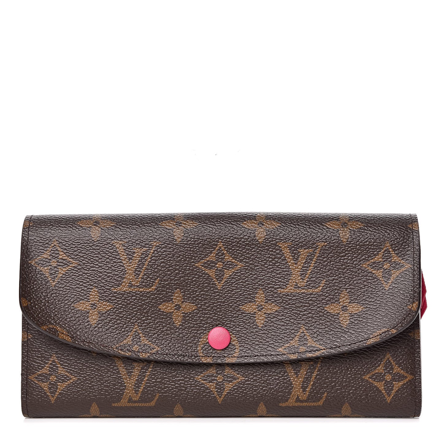 Monogram Emilie Wallet Hot Pink