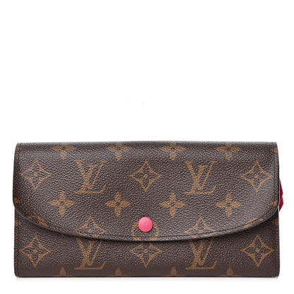 Louis Vuitton Monogram Emilie Wallet Hot Pink 1 of 11