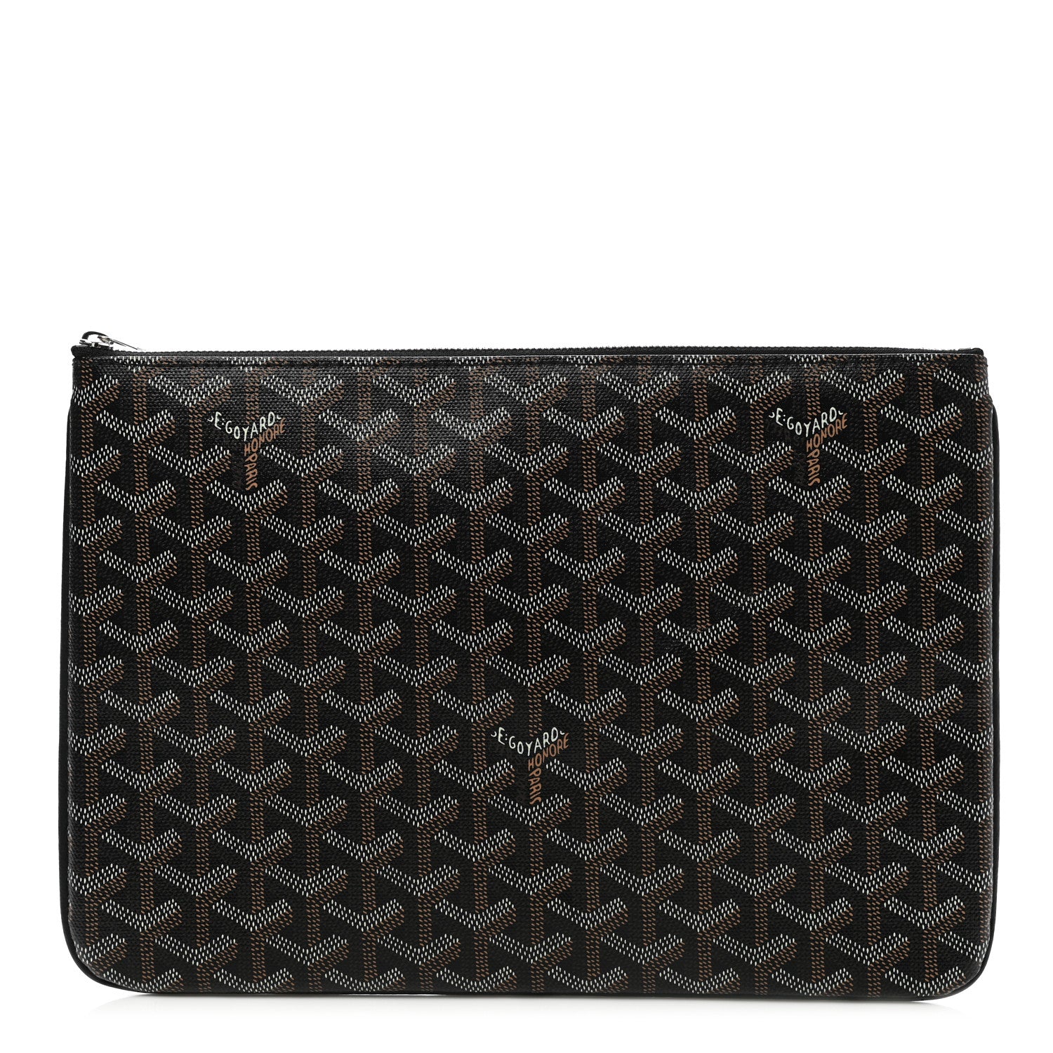 Goyard Goyardine Senat Pochette MM Black 1 of 6