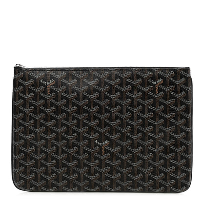 Goyard Goyardine Senat Pochette MM Black 1 of 6