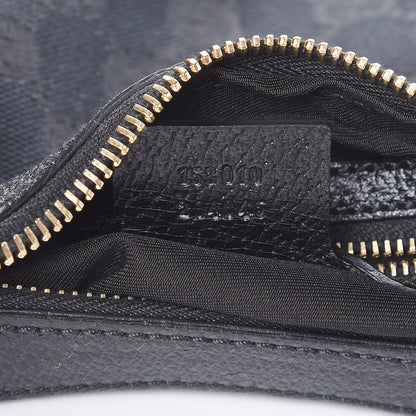 Gucci Monogram Medium Charmy Hobo Black 7 of 7