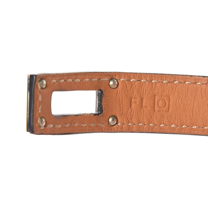 Hermes Chamonix Kelly Double Tour Bracelet S Black 4 of 7