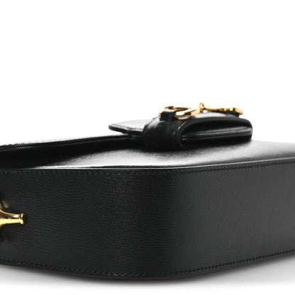 Gucci Azalea Calfskin Small Horsebit 1955 Chain Shoulder Bag Black 9 of 10