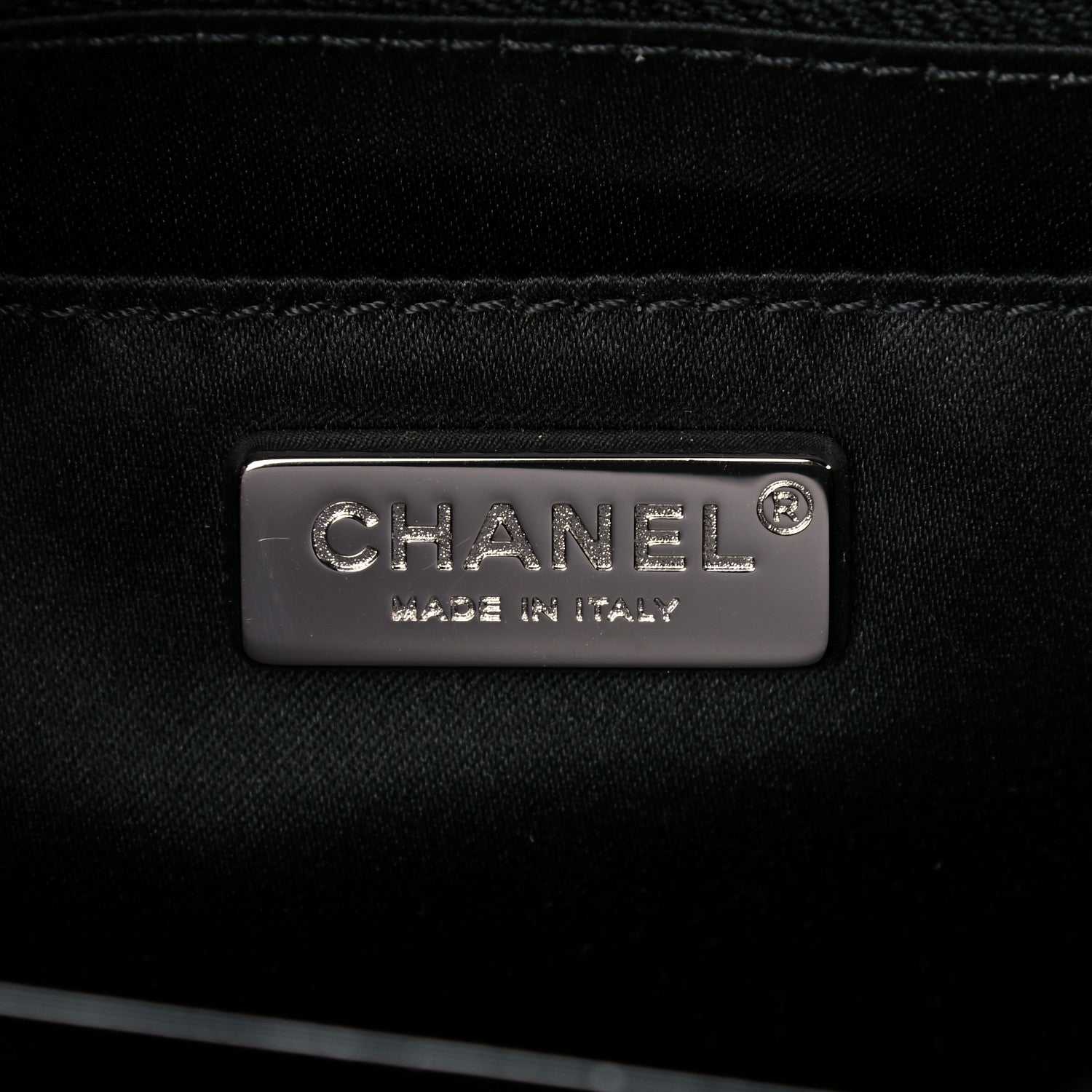 Chanel Sequin La Pausa Medium Single Flap Silver Black 6 of 12