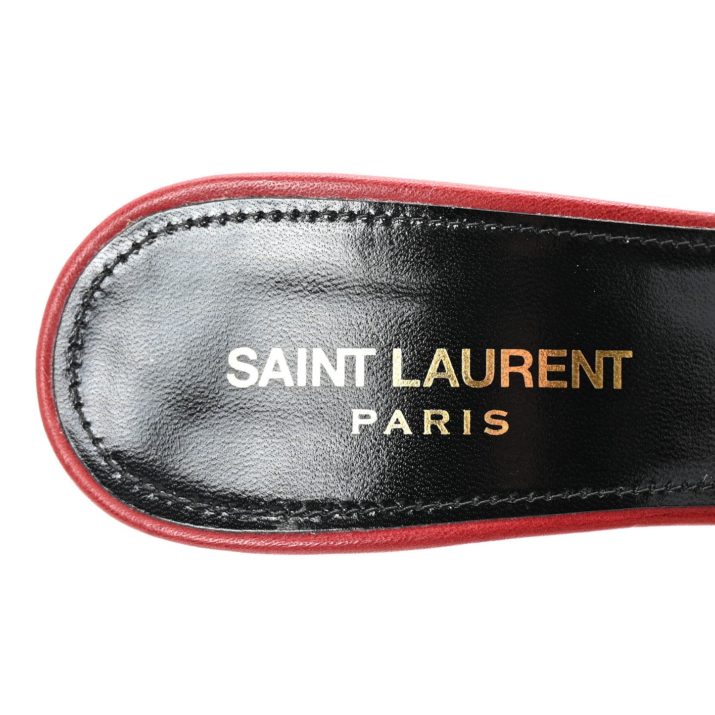 Lambskin Bianca Mules 37 Red