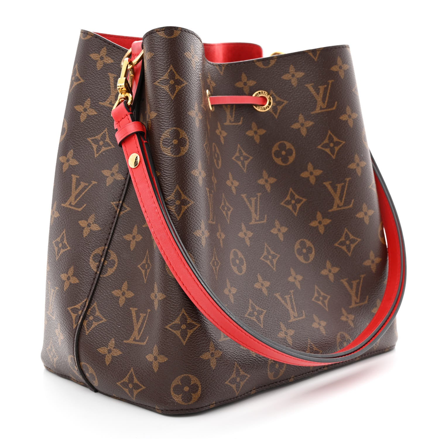 Louis Vuitton Monogram Neonoe MM Coquelicot 3 of 10
