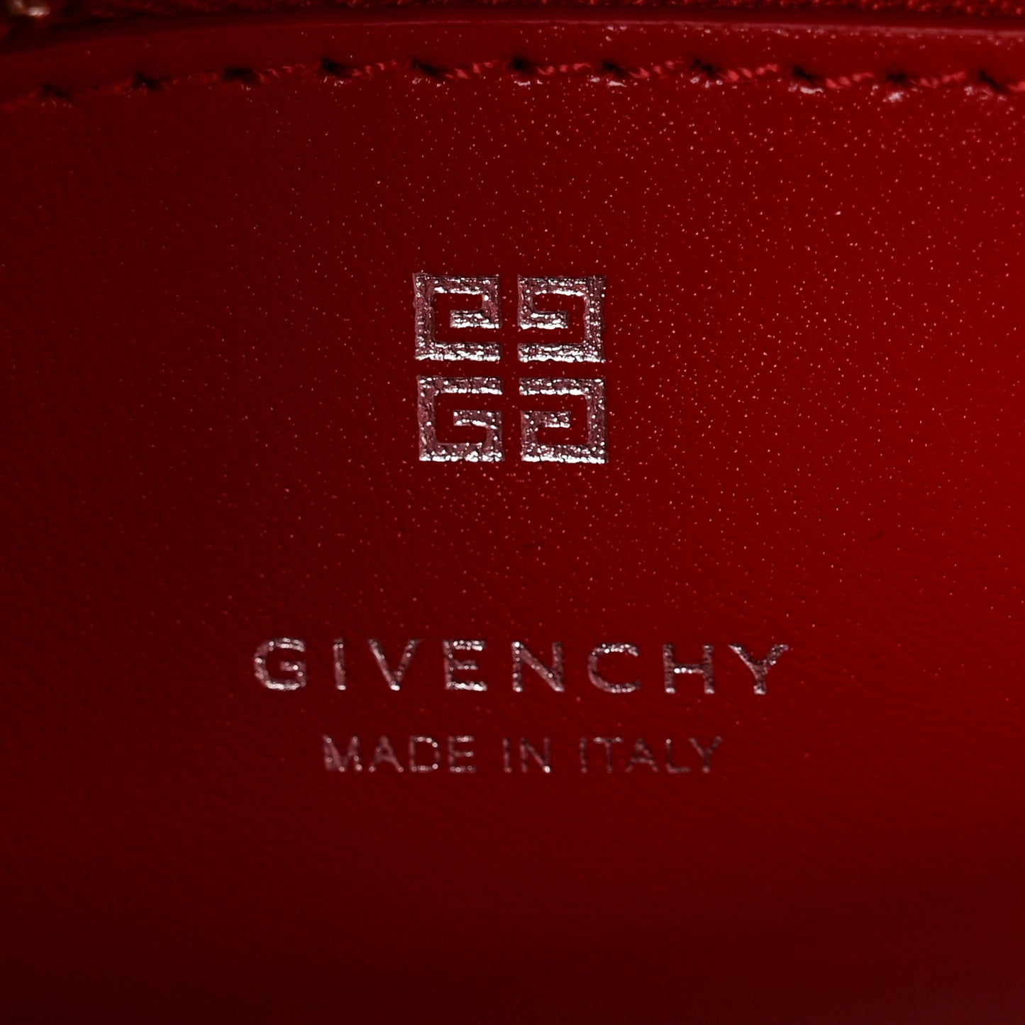 Box Calfskin Mini Lock Antigona Shoulder Bag Red
