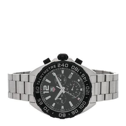 Tag Heuer Stainless Steel 41mm Formula 1 Chronograph Quartz Watch Black CAZ1110 2 of 5