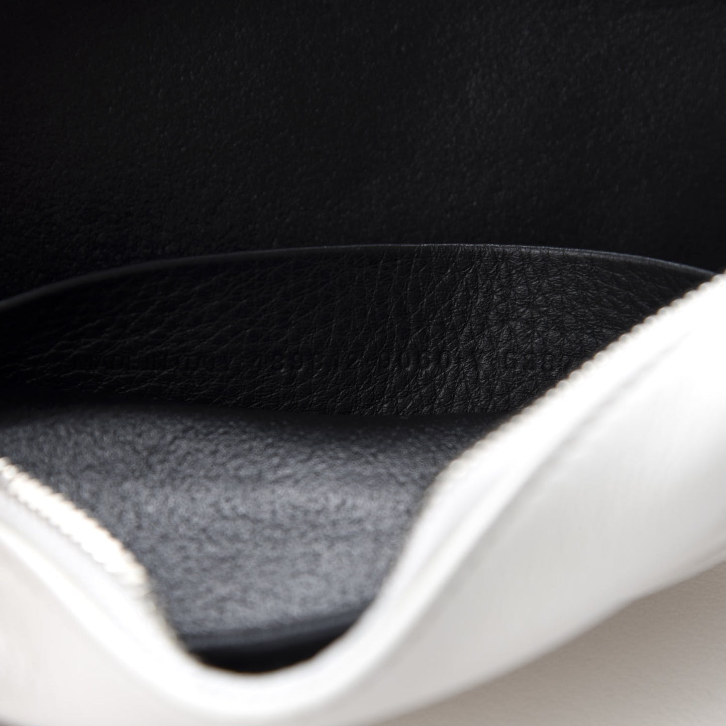 Calfskin Logo S Everyday Camera Bag White