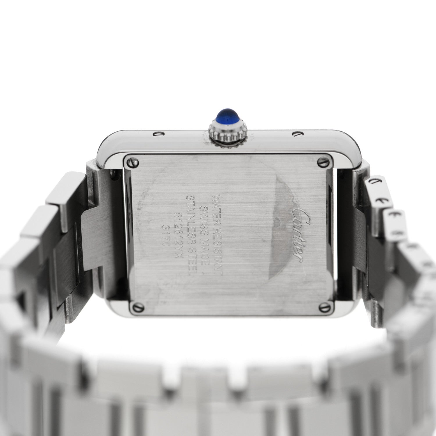 Cartier Stainless Steel 24mm Tank Solo Quartz Watch 4 of 7