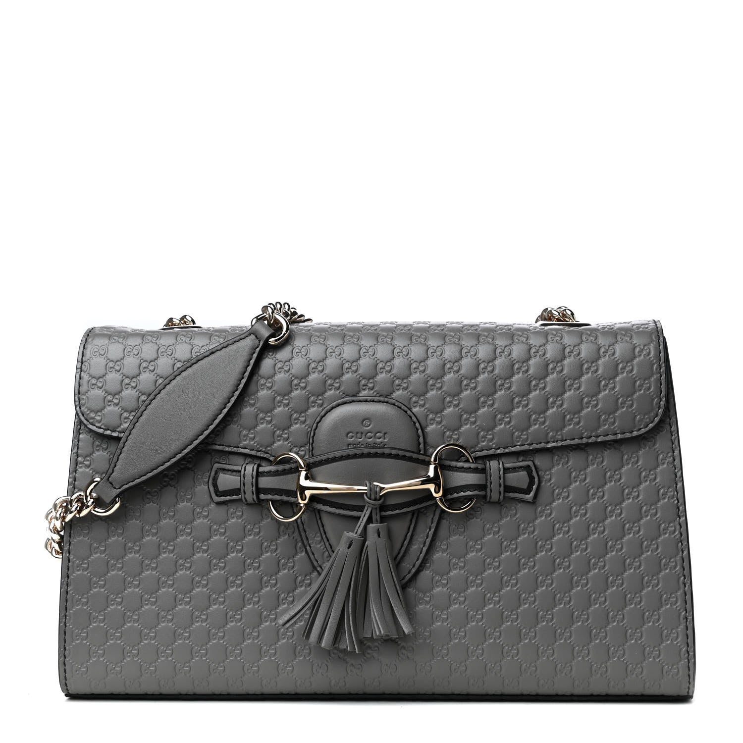 Gucci Soft Microguccissima Medium Emily Chain Shoulder Bag Loess 1 of 4