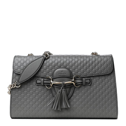 Gucci Soft Microguccissima Medium Emily Chain Shoulder Bag Loess 1 of 4