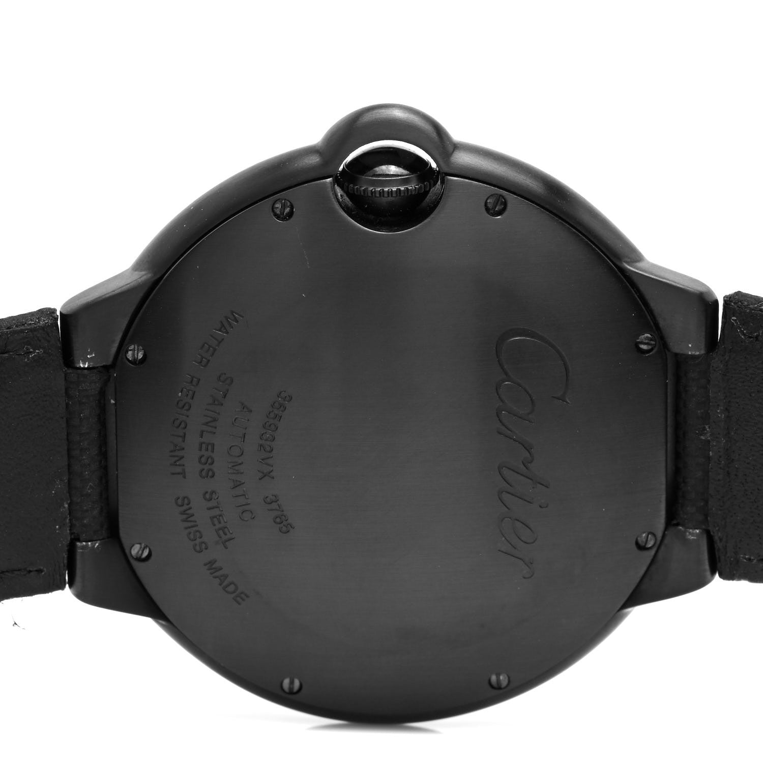 Cartier PVD Stainless Steel 42mm Ballon Bleu De Cartier Automatic Watch Black 4 of 5