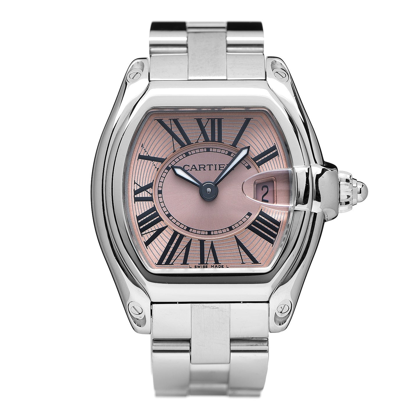 Stainless Steel 31mm Roadster Quartz Watch Pink