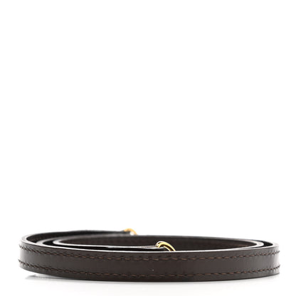 Louis Vuitton Calfskin 12mm Eva Shoulder Strap Brown 2 of 5