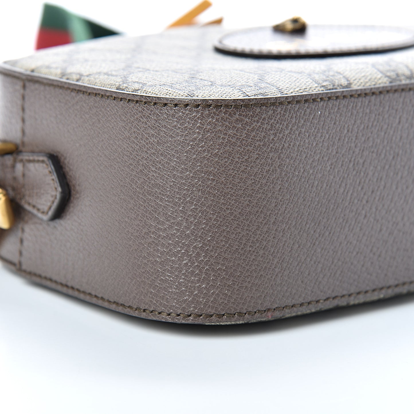 GG Supreme Monogram Web Neo Vintage Shoulder Bag Beige New Acero Crop