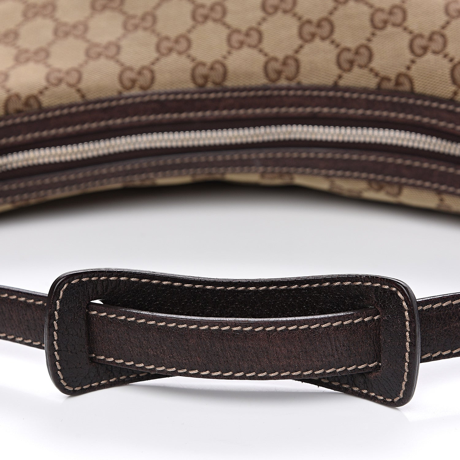 Gucci Monogram Large Princy Hobo Dark Brown 10 of 11