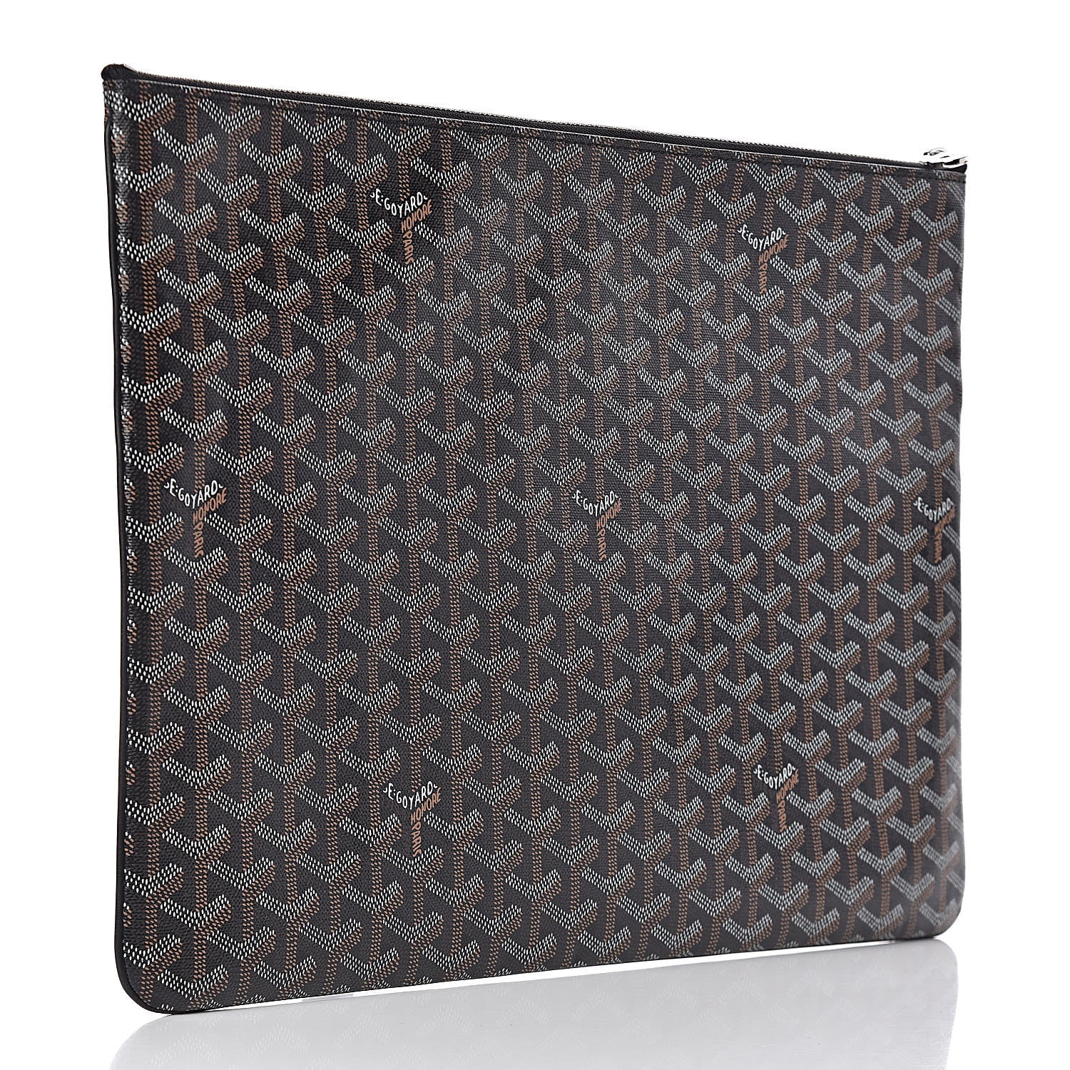 Goyard Goyardine Senat Pochette GM Black 3 of 8