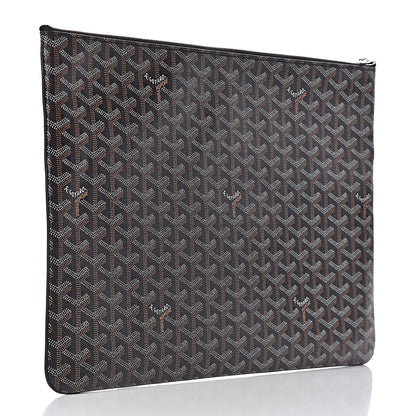 Goyard Goyardine Senat Pochette GM Black 3 of 8