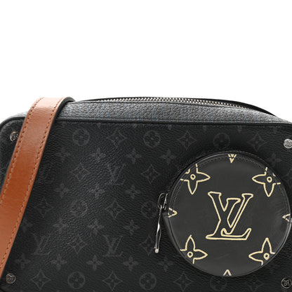 Louis Vuitton Monogram Eclipse Volga On Strap Crossbody Multicolor 7 of 9