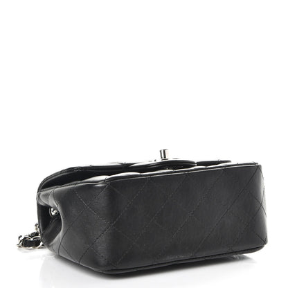 Chanel Lambskin Quilted Mini Square Flap Black 4 of 7