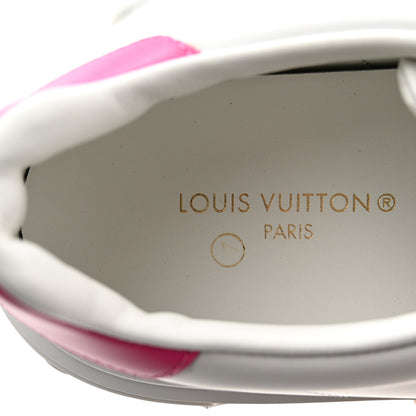 Louis Vuitton Calfskin LV Circle Printed Time Out Trainers 39.5 Fuchsia Pink 10 of 10