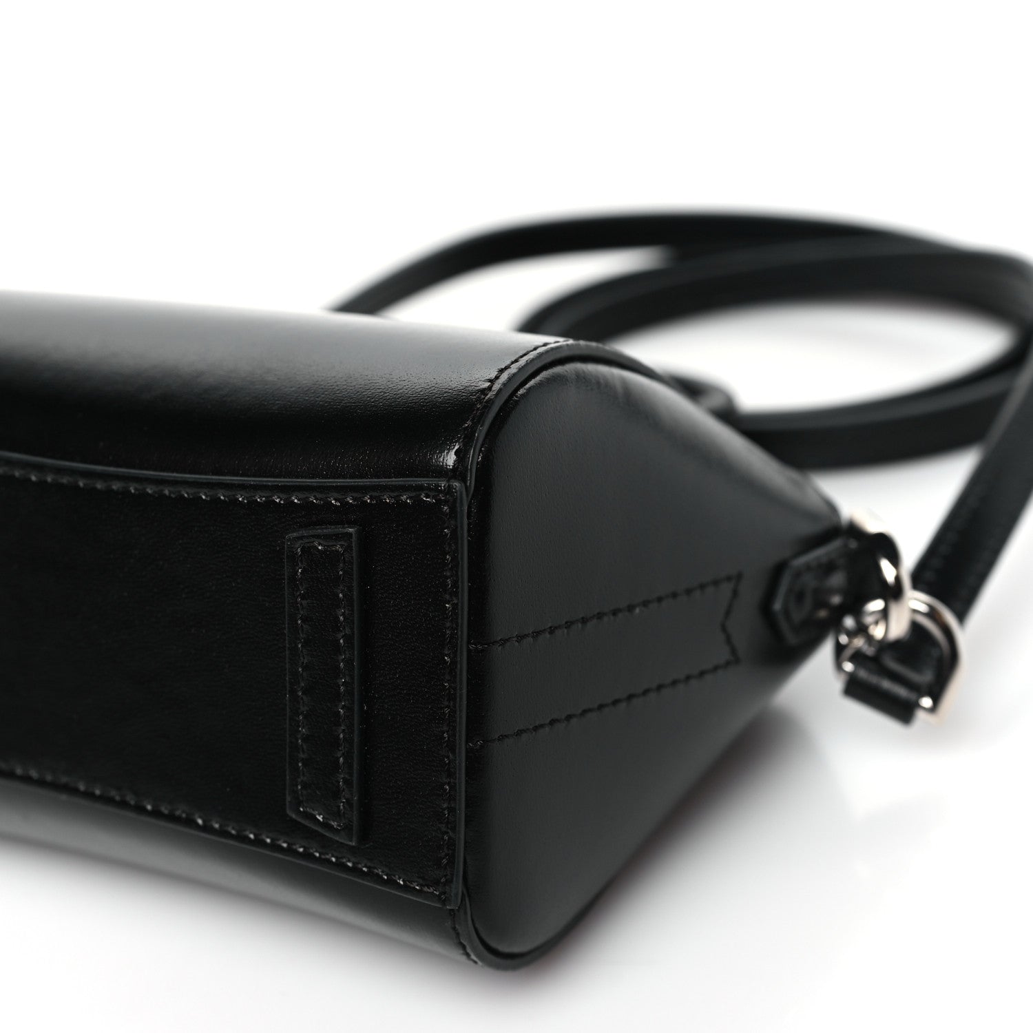 Givenchy Shiny Lord Calfskin Micro Antigona Black 10 of 10