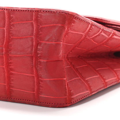 Chanel Crocodile 2.55 Reissue 227 Flap Red 10 of 12