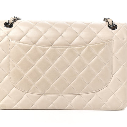 Chanel Lambskin Quilted Jumbo Double Flap Beige 10 of 12