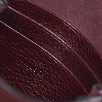 Mulberry Natural Calfskin Mini Lily Oxblood 6 of 7
