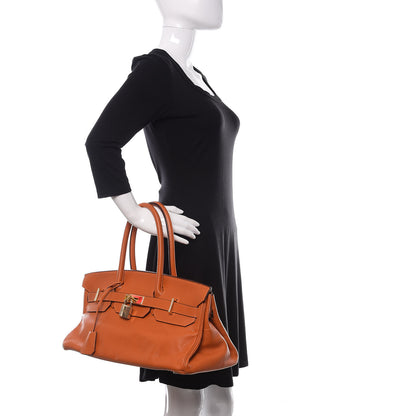 Hermes Taurillon Clemence JPG Birkin 42 Potiron 2 of 17