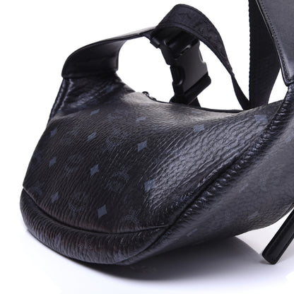 MCM Visetos Stark Belt Bag Black 11 of 15