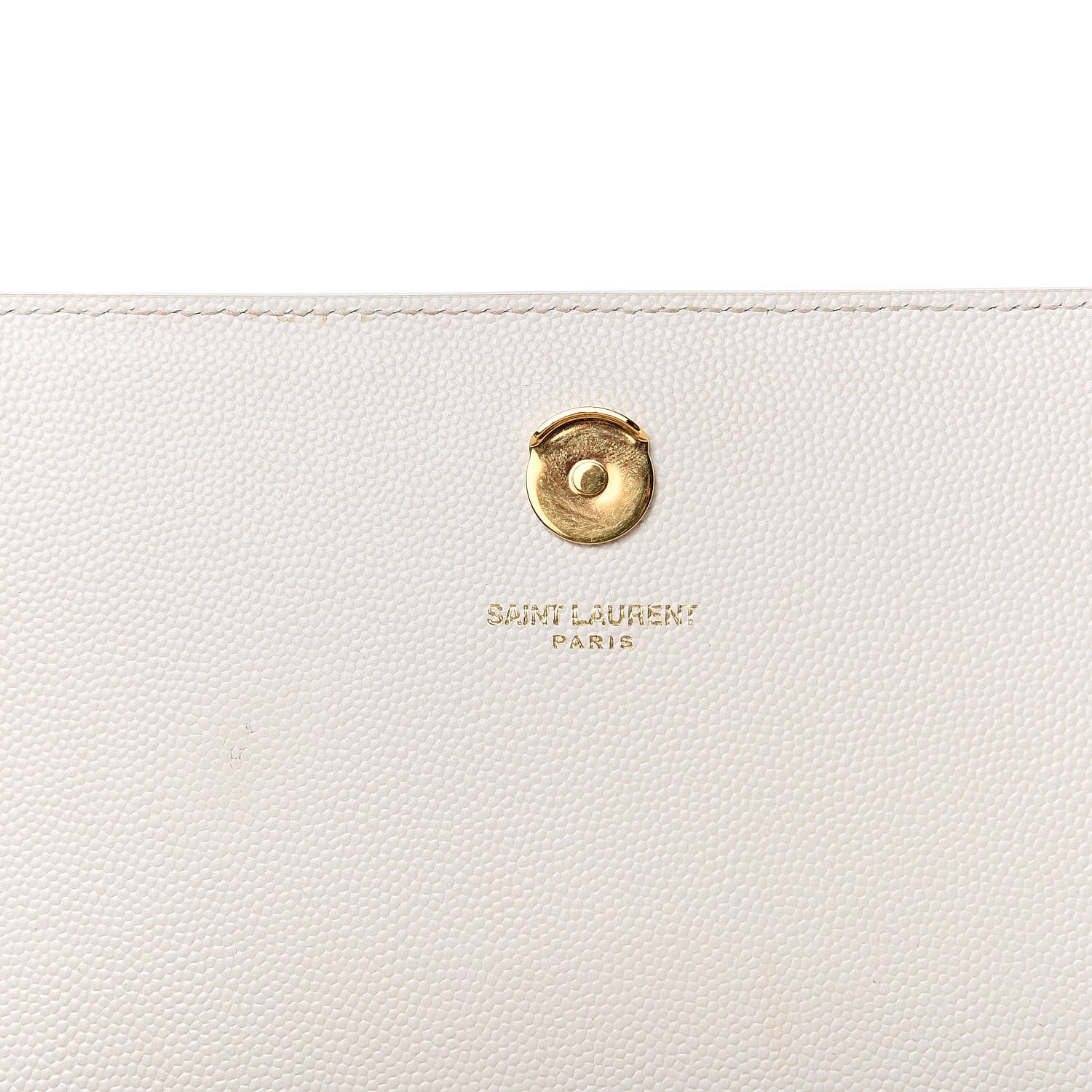 Saint Laurent Grain De Poudre Medium Classic Monogram Kate Satchel Porcellana 9 of 12