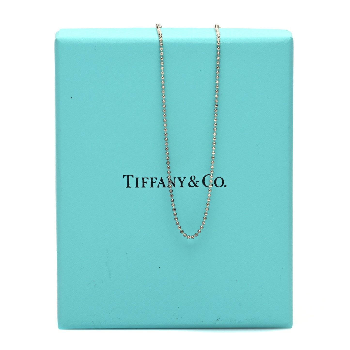 Sterling Silver 1.2mm Bead Chain Necklace 16"