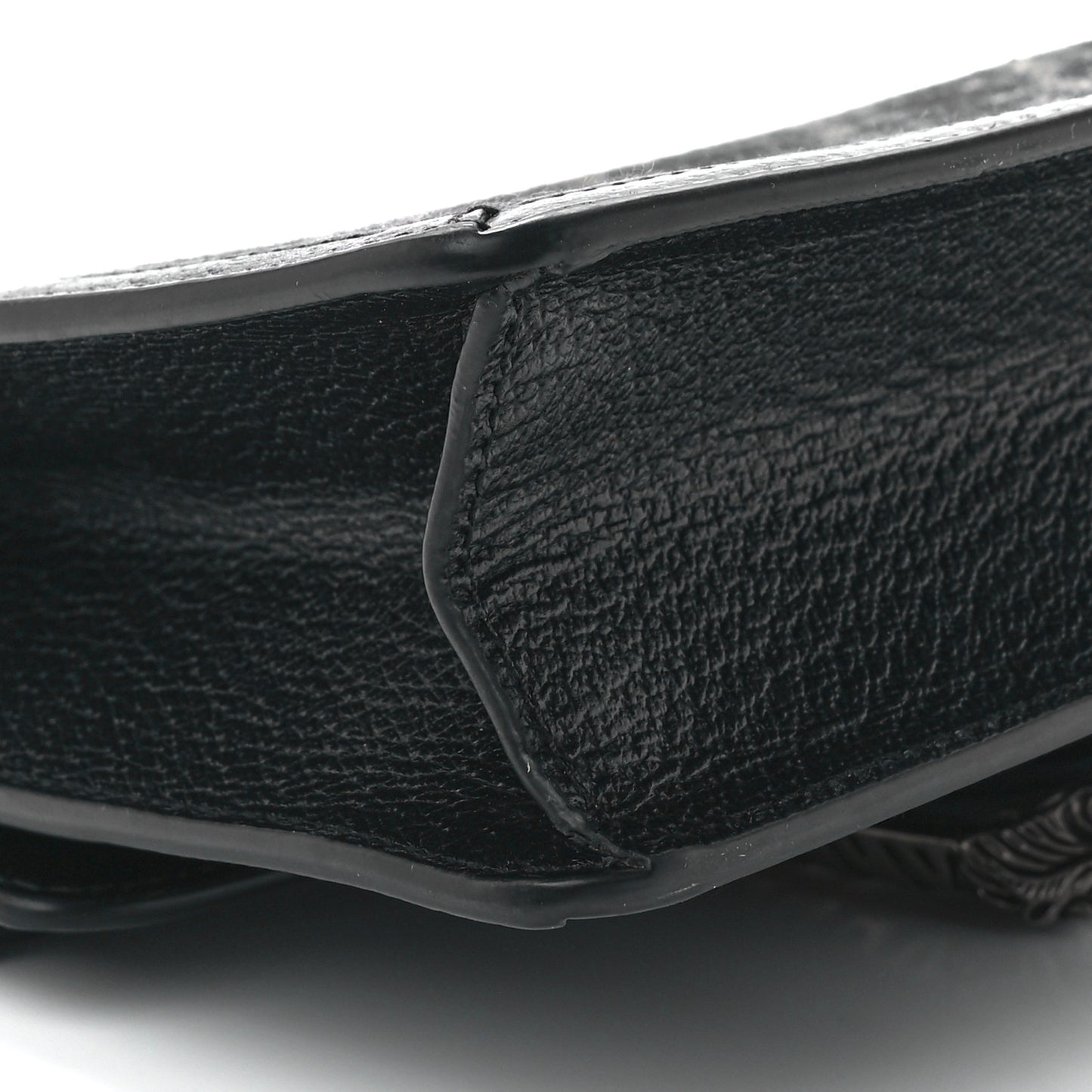 Jacquard Black Denim GG Monogram Textured Dollar Calfskin Small Dionysus Shoulder Bag Black Ivory