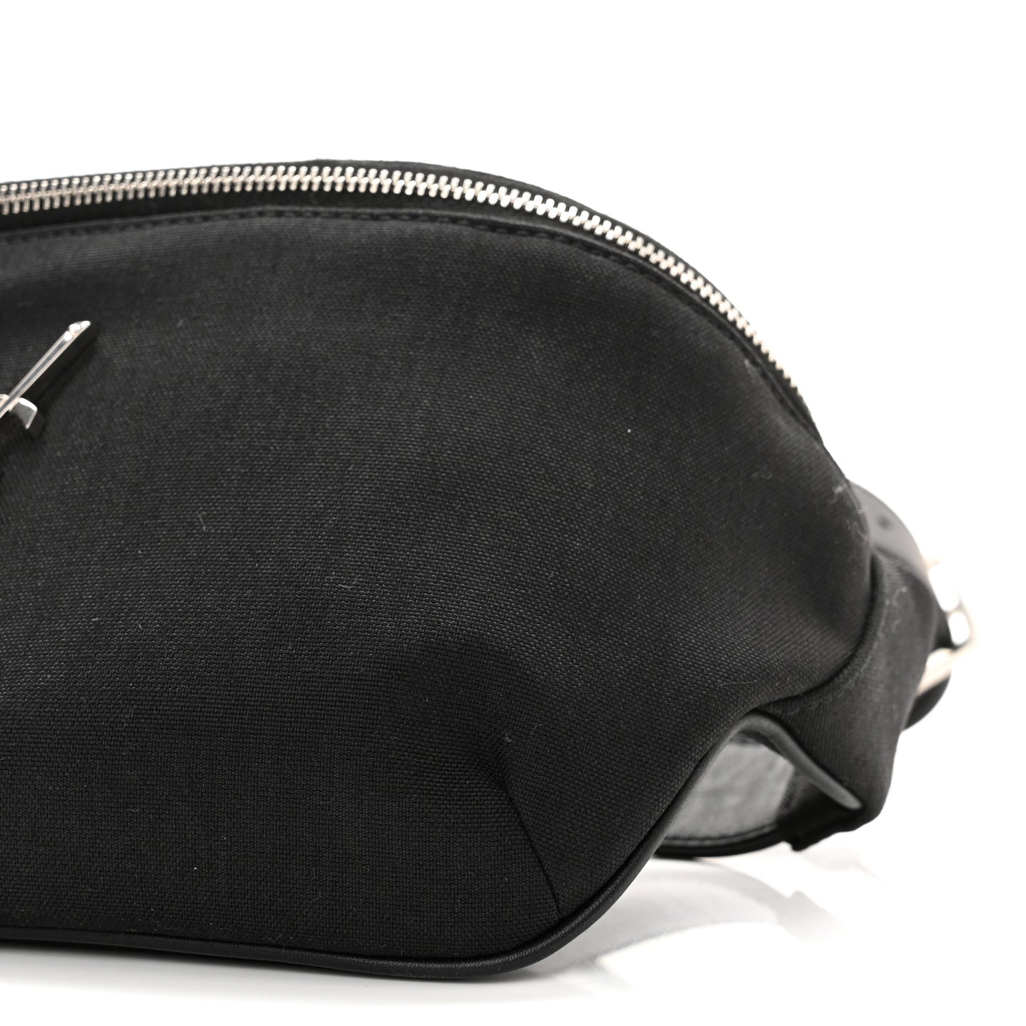 Canvas Monogram Belt Bag Black