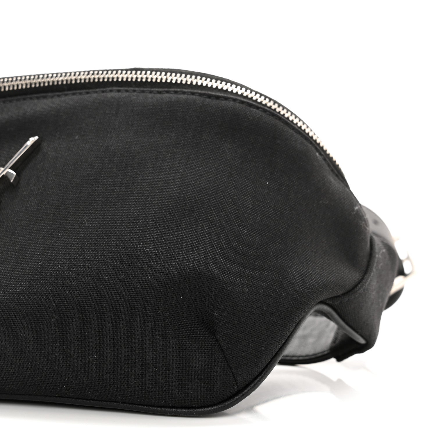Saint Laurent Canvas Monogram Belt Bag Black 10 of 10