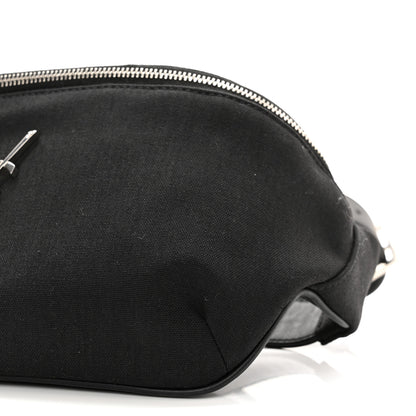 Saint Laurent Canvas Monogram Belt Bag Black 10 of 10