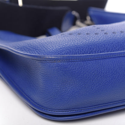 Hermes Amazone Evelyne III PM Bleu Electrique Black 8 of 10