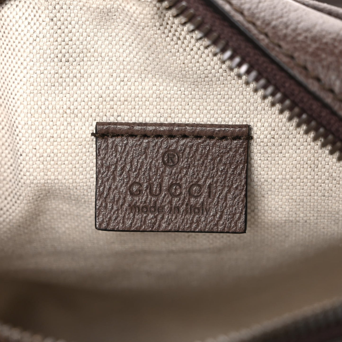 GG Supreme Monogram Web Mini Ophidia Messenger Brown