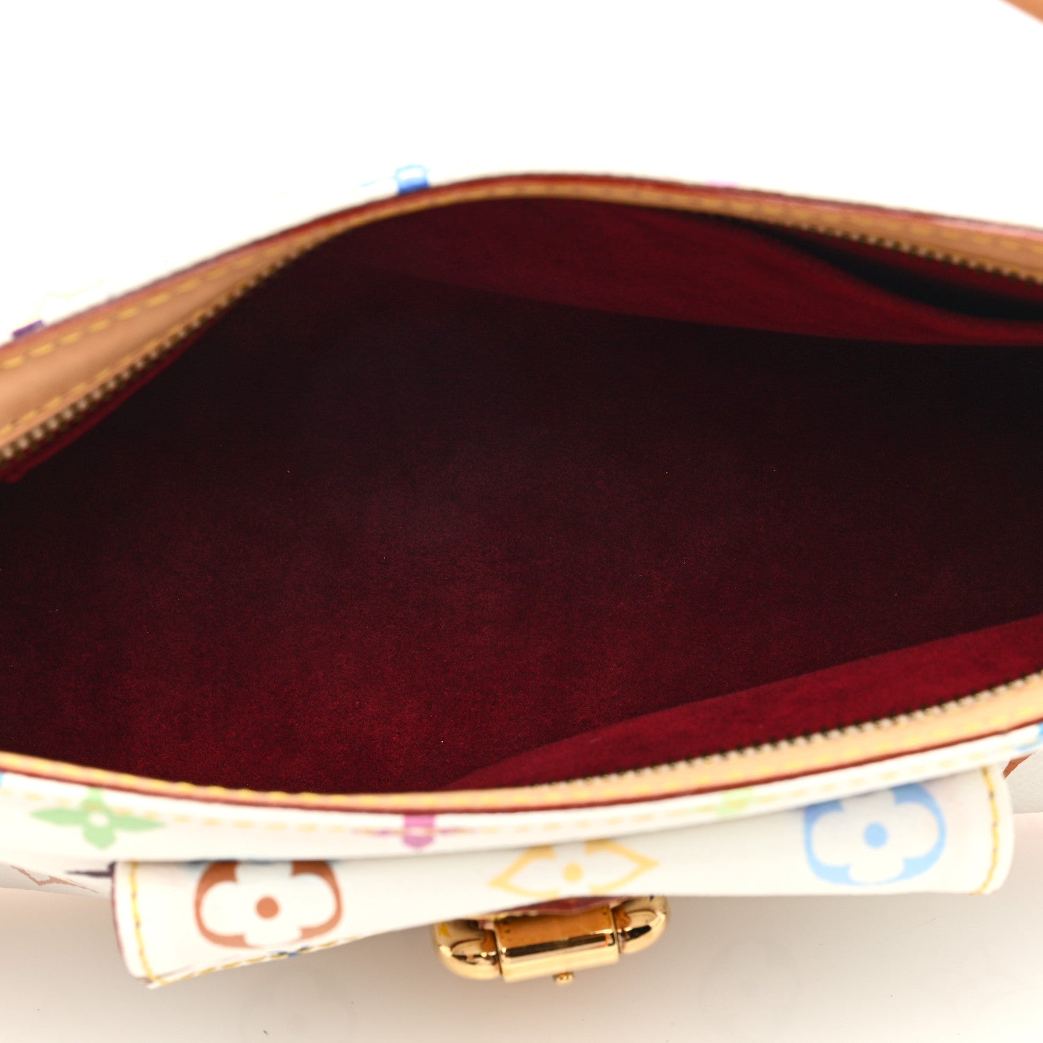 Louis Vuitton Monogram Multicolor Eliza White 5 of 9
