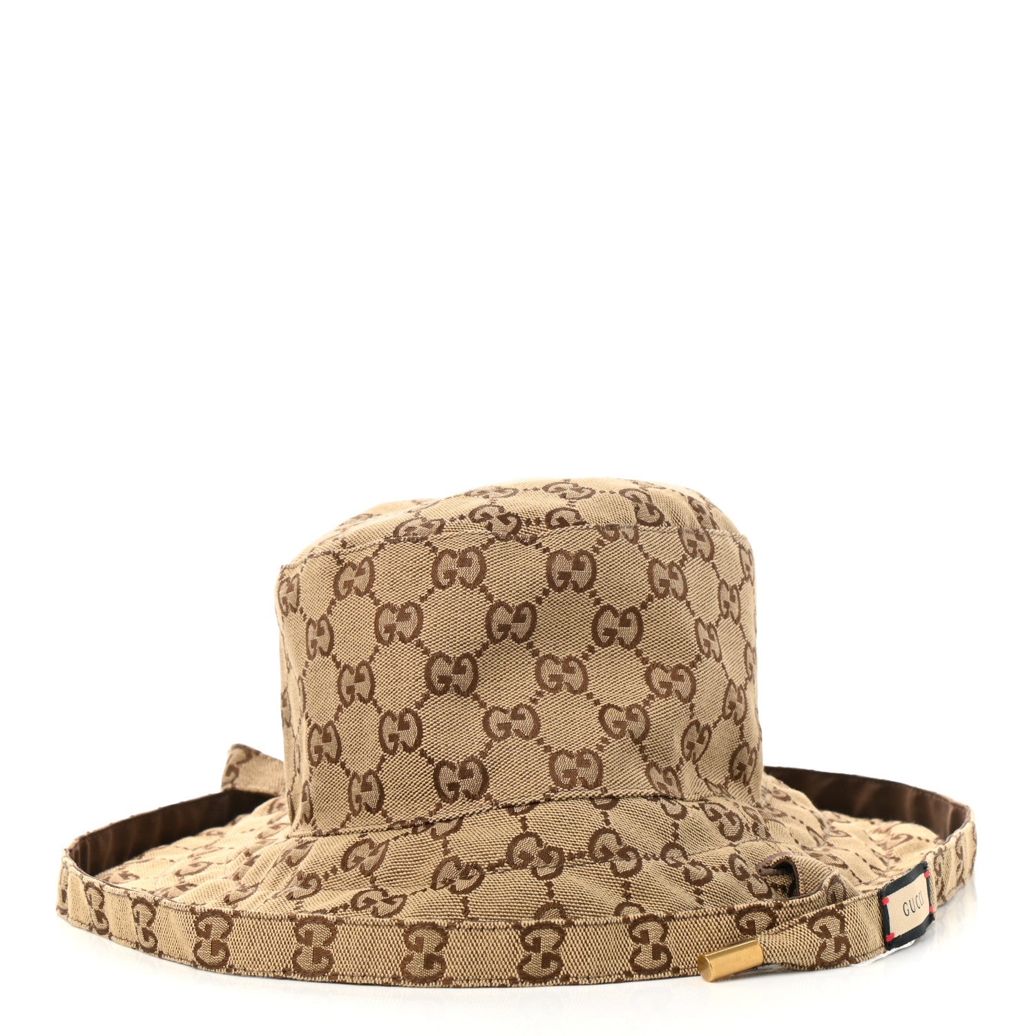 Gucci Canvas Monogram Reversible Bucket Hat M Brown 8 of 16
