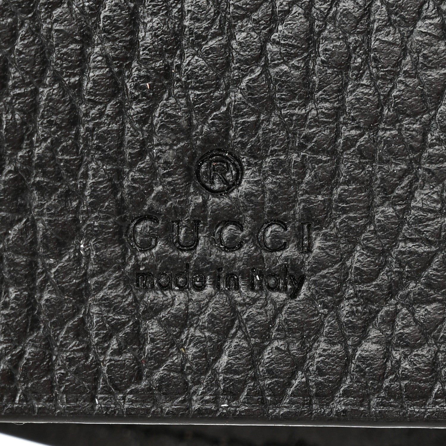 Gucci Dollar Calfskin GG Supreme Monogram GG Marmont 6 Key Holder Case Black Beige Ebony 6 of 11