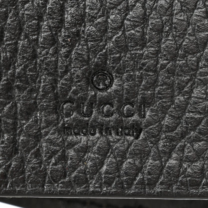 Gucci Dollar Calfskin GG Supreme Monogram GG Marmont 6 Key Holder Case Black Beige Ebony 6 of 11