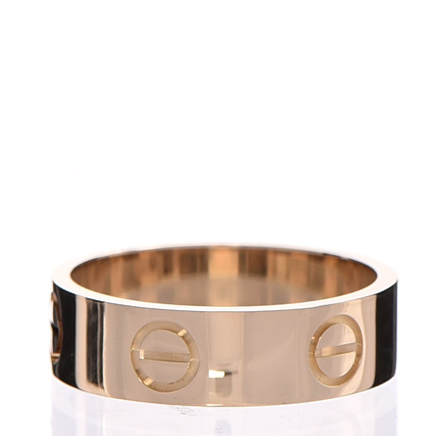 Cartier 18K Yellow Gold 5.5mm LOVE Ring 53 6.25 3 of 4
