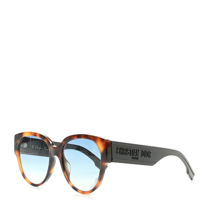 Christian Dior Acetate DiorID2 Sunglasses Tortoise 1 of 10