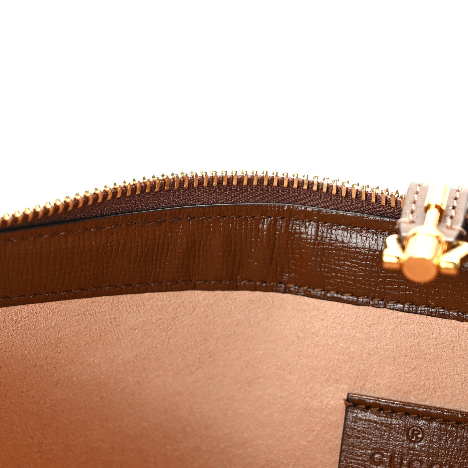 Gucci GG Supreme Monogram Large Jackie 1961 Pouch Brown 8 of 8